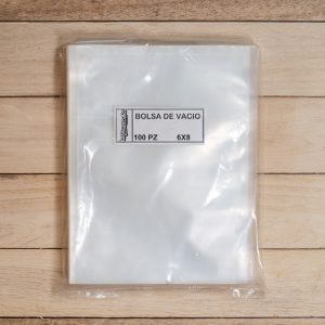 BOLSA DE VACIO 6X8 100 PZ