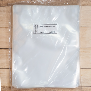 BOLSA DE VACIO 8X10 100 PZ