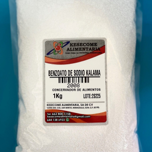BENZOATO DE SODIO KALAMA SACO 25KG